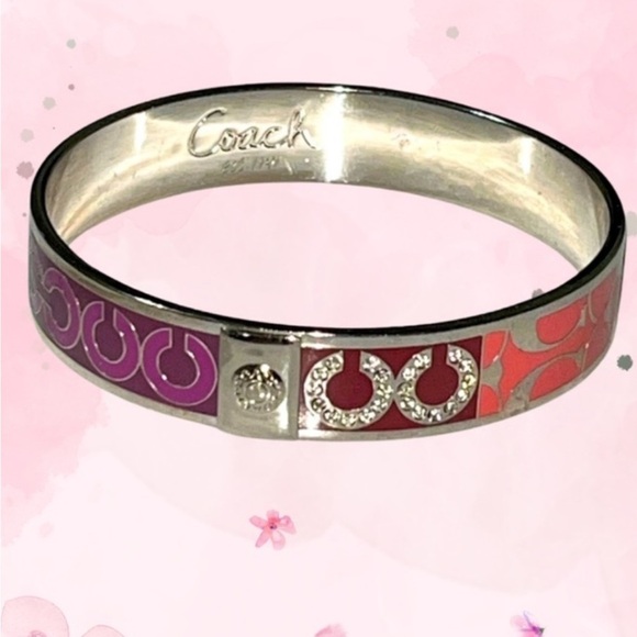 Coach Signature OP ART “C” Bangle - Picture 1 of 16